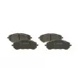 Jeu de 4 plaquettes de frein avant BOSCH 0 986 494 714 - Visuel 3