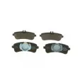Jeu de 4 plaquettes de frein arrière BOSCH 0 986 494 763 - Visuel 3