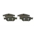 Jeu de 4 plaquettes de frein avant BOSCH 0 986 494 772 - Visuel 1