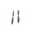 Jeu de 4 plaquettes de frein avant BOSCH 0 986 494 772 - Visuel 2