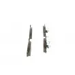 Jeu de 4 plaquettes de frein avant BOSCH 0 986 494 785 - Visuel 2