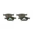 Jeu de 4 plaquettes de frein avant BOSCH 0 986 494 785 - Visuel 3