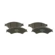 Jeu de 4 plaquettes de frein avant BOSCH 0 986 494 791 - Visuel 1