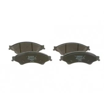 Jeu de 4 plaquettes de frein avant BOSCH 0 986 494 791