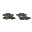 Jeu de 4 plaquettes de frein avant BOSCH 0 986 494 791 - Visuel 3