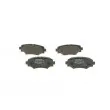 Jeu de 4 plaquettes de frein arrière BOSCH 0 986 494 803 - Visuel 1