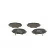 Jeu de 4 plaquettes de frein arrière BOSCH 0 986 494 803 - Visuel 3