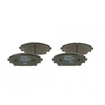 Jeu de 4 plaquettes de frein avant BOSCH 0 986 494 804