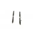 Jeu de 4 plaquettes de frein avant BOSCH 0 986 494 804 - Visuel 2