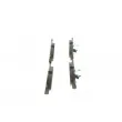 Jeu de 4 plaquettes de frein avant BOSCH 0 986 494 818 - Visuel 2