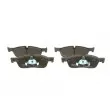 Jeu de 4 plaquettes de frein avant BOSCH 0 986 494 818 - Visuel 3