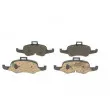 Jeu de 4 plaquettes de frein avant BOSCH 0 986 494 820 - Visuel 3