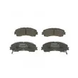 Jeu de 4 plaquettes de frein avant BOSCH 0 986 494 821 - Visuel 1