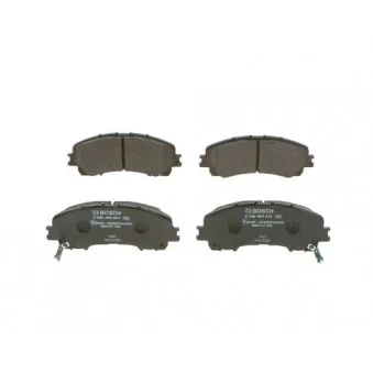 Jeu de 4 plaquettes de frein avant BOSCH 0 986 494 821