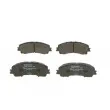 Jeu de 4 plaquettes de frein avant BOSCH 0 986 494 821 - Visuel 3