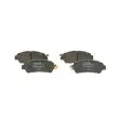 Jeu de 4 plaquettes de frein avant BOSCH 0 986 494 832 - Visuel 3