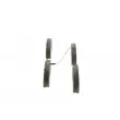 Jeu de 4 plaquettes de frein avant BOSCH 0 986 494 850 - Visuel 2
