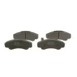 Jeu de 4 plaquettes de frein avant BOSCH 0 986 494 850 - Visuel 3
