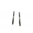 Jeu de 4 plaquettes de frein avant BOSCH 0 986 494 854 - Visuel 2
