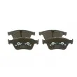 Jeu de 4 plaquettes de frein avant BOSCH 0 986 494 875 - Visuel 1