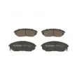 Jeu de 4 plaquettes de frein avant BOSCH 0 986 494 883 - Visuel 1