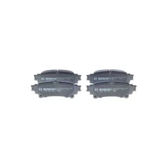 Jeu de 4 plaquettes de frein avant BOSCH 0 986 494 907