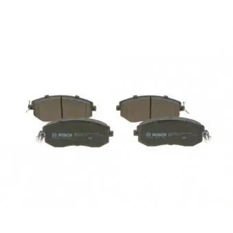 Jeu de 4 plaquettes de frein avant BOSCH 0 986 494 909