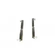 Jeu de 4 plaquettes de frein avant BOSCH 0 986 494 909 - Visuel 2