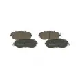 Jeu de 4 plaquettes de frein avant BOSCH 0 986 494 909 - Visuel 3