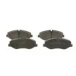 Jeu de 4 plaquettes de frein avant BOSCH 0 986 494 914 - Visuel 3