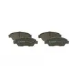Jeu de 4 plaquettes de frein avant BOSCH 0 986 494 921 - Visuel 1