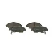 Jeu de 4 plaquettes de frein avant BOSCH 0 986 494 921 - Visuel 3