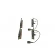 Jeu de 4 plaquettes de frein avant BOSCH 0 986 494 922 - Visuel 2