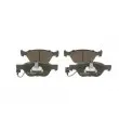 Jeu de 4 plaquettes de frein avant BOSCH 0 986 494 922 - Visuel 3