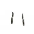 Jeu de 4 plaquettes de frein avant BOSCH 0 986 494 924 - Visuel 2