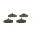 Jeu de 4 plaquettes de frein avant BOSCH 0 986 494 924 - Visuel 3