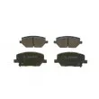 Jeu de 4 plaquettes de frein avant BOSCH 0 986 494 941 - Visuel 1