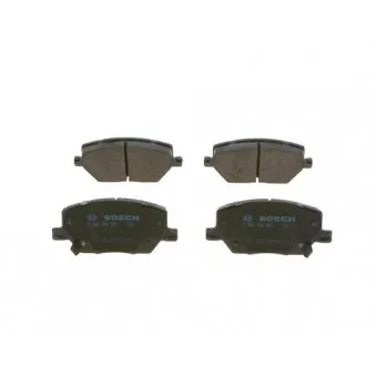 Jeu de 4 plaquettes de frein avant BOSCH 0 986 494 941