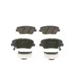 Jeu de 4 plaquettes de frein avant BOSCH 0 986 494 981 - Visuel 1