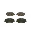 Jeu de 4 plaquettes de frein avant BOSCH 0 986 494 981 - Visuel 3