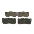 Jeu de 4 plaquettes de frein avant BOSCH 0 986 494 993 - Visuel 1