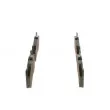 Jeu de 4 plaquettes de frein avant BOSCH 0 986 494 993 - Visuel 2
