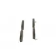 Jeu de 4 plaquettes de frein avant BOSCH 0 986 494 995 - Visuel 2