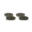 Jeu de 4 plaquettes de frein avant BOSCH 0 986 494 995 - Visuel 3