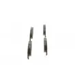 Jeu de 4 plaquettes de frein avant BOSCH 0 986 495 169 - Visuel 2