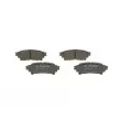 Jeu de 4 plaquettes de frein arrière BOSCH 0 986 495 174 - Visuel 3