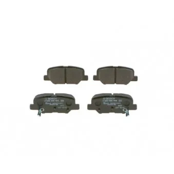 Jeu de 4 plaquettes de frein arrière BOSCH 0 986 495 358