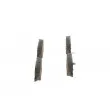 Jeu de 4 plaquettes de frein avant BOSCH 0 986 495 392 - Visuel 2