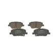 Jeu de 4 plaquettes de frein avant BOSCH 0 986 495 392 - Visuel 3