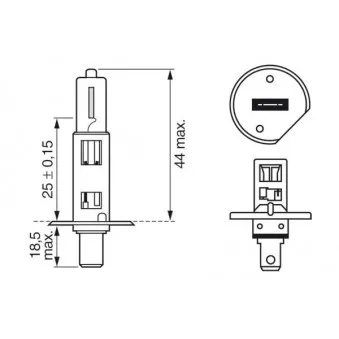 Ampoule BOSCH 1 987 301 073